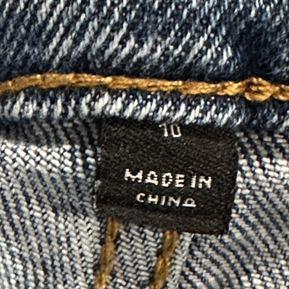 Art Class Blue Distressed Straight Leg Jeans - Picture 10 of 11